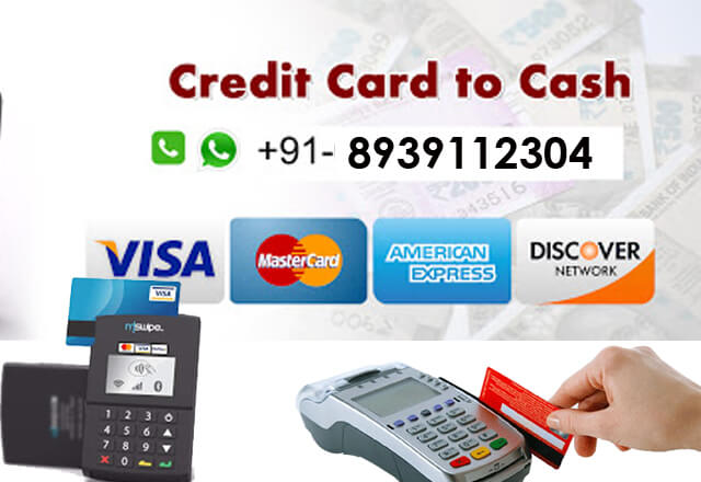 Spot cash against credit card chennai